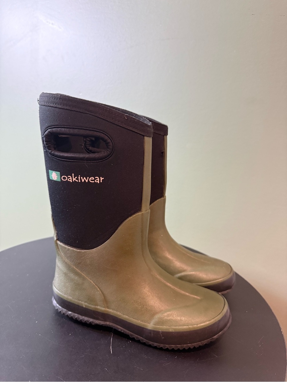 OAKI Kid's Neoprene Rain Boots, Snow Boots, Muck Boots 13 sz